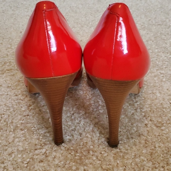 Steven by steve madden red Lalo pumps size 9.5 euc - Picture 3 of 8